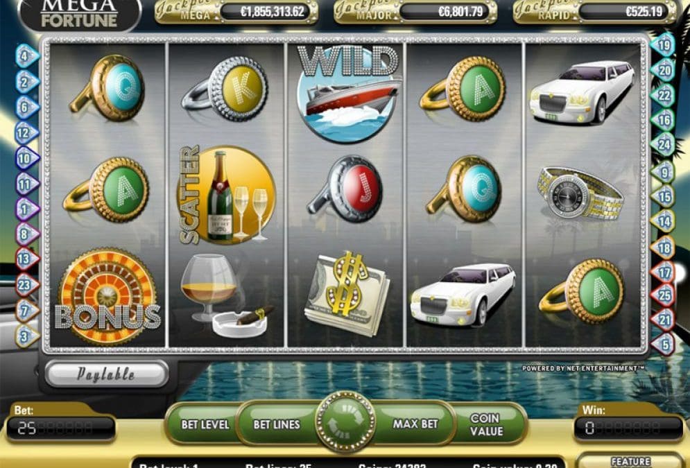 Try your fortune with Mega Fortune